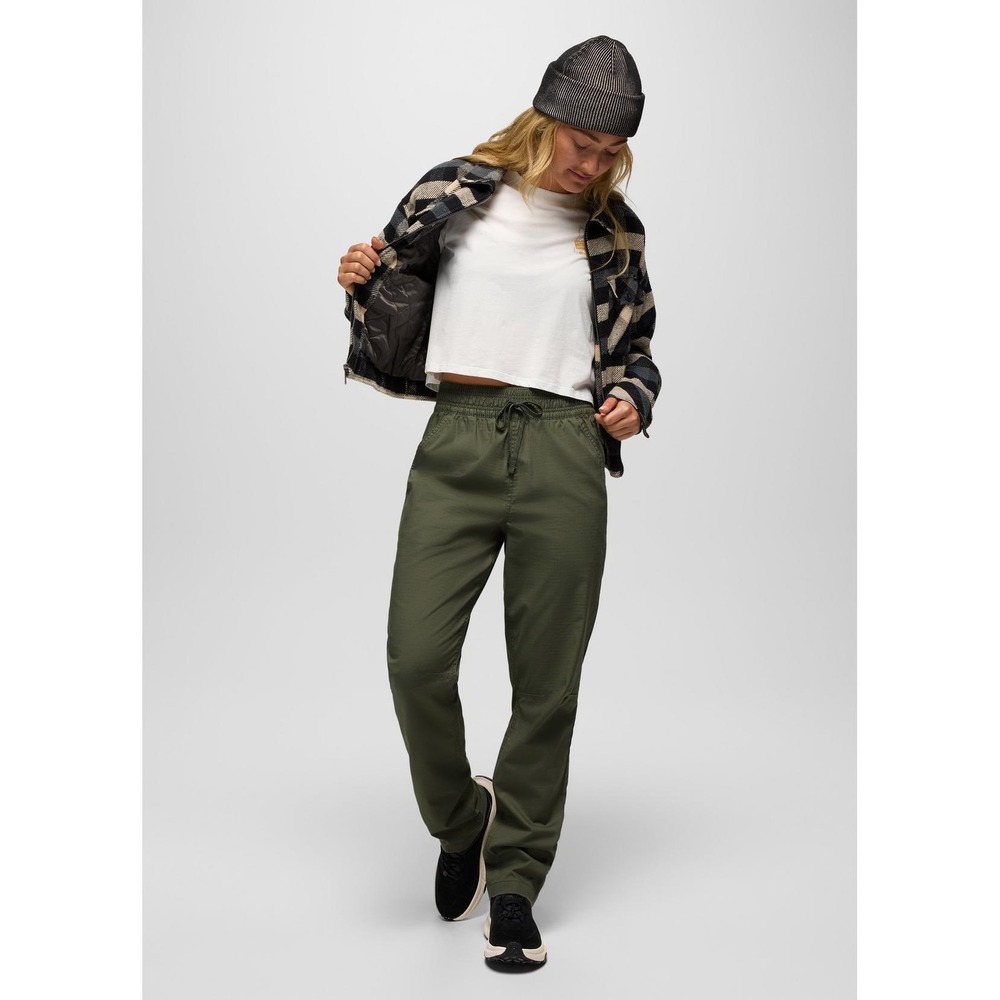 Prana‎ Palisades Ripstop E-Waist Pants Jogger in Rye Green Gorpcore Size L - Picture 2 of 15